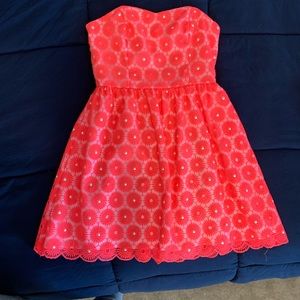 Lily Pulitzer strapless dress